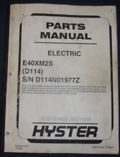 Hyster e40xm2s electric for sale  Union