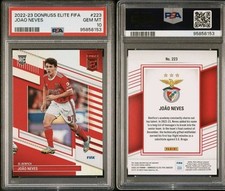 2022-23 Panini Donruss FIFA Elite JOAO NEVES Benfica Rookie PSG Portugal PSA 10 comprar usado  Enviando para Brazil