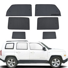 Capa protetora privacidade prata preta janela lateral ajuste para Jeep Patriot 2007 -2017 comprar usado  Enviando para Brazil