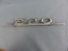 Mercedes 220 sigle d'occasion  Alsting