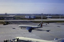 Slide colorido original 35mm da Alitalia SE-210 Caravelle VIN I-DABE em 1962, usado comprar usado  Enviando para Brazil