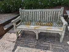 Wooden garden bench. for sale  SOUTH MOLTON
