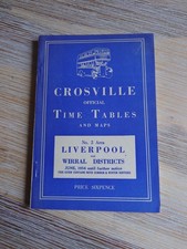 Crosville bus timetable for sale  GUILDFORD