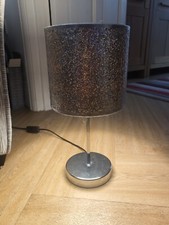 Silver glitter table for sale  ROMFORD