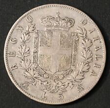 5 lire 1870 usato  Venezia