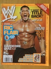 Wwe magazine august for sale  UK