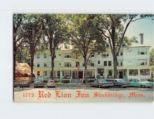 Postcard red lion for sale  Almond