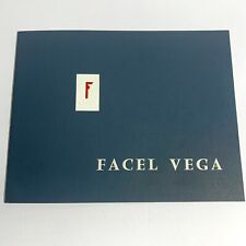 Facel vega brochure d'occasion  Saint-Genis-de-Saintonge