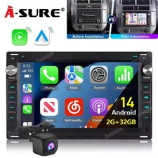Android14 carplay radio for sale  UK