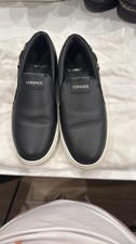 Versace black leather d'occasion  Expédié en Belgium