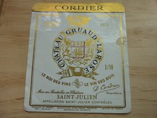 étiquette vin chateau d'occasion  Quimperlé