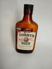 Vintage Corby’s Amber Whiskey Garrafa de 1/2 Pinta Lei Federal Proíbe Reutilização Anos 1930-60 comprar usado Vintage Corby’s Amber Whiskey Garrafa de 1/2 Pinta Lei Federal Proíbe Reutilização Anos 1930-60 comprar usado  Enviando para Brazil