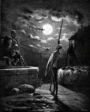 Print canvas quixote for sale  Topsham