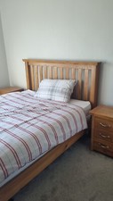 Solid wood double for sale  BELFAST