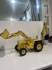 Retroescavadeira Ford 7500 caminhão de escavação de brinquedo. Assento faltando, usado comprar usado  Enviando para Brazil