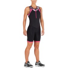 Novo 2XU Terno Tri Ativo Feminino Pequeno BLK/RPP Zíper Frontal Triatlo WT4865d comprar usado  Enviando para Brazil