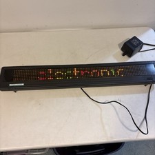 Placa de LED de rolagem colorida digital programável adaptável Beta Brite - sem controle remoto! comprar usado  Enviando para Brazil