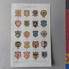 Zunftwappen gerber fischer gebraucht kaufen  Berlin