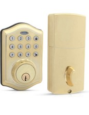 Parafuso digital Honeywell com teclado eletrônico latão polido #8712009  comprar usado  Enviando para Brazil
