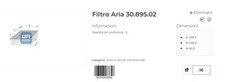 Filtro aria daihatsu usato  Gioia Tauro