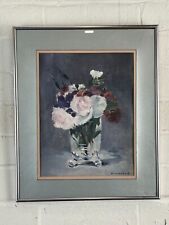 Flowers crystal vase for sale  NORTHAMPTON