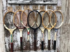 Wood tennis racket for sale  Hoffman Estates