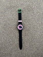 Black swatch watch for sale  NEWBURY