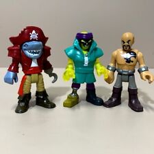 3 peças Fisher Price Imaginext Pirate Shark Captain & Pirate Ghost Davey Jones brinquedos comprar usado  Enviando para Brazil