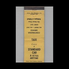 Matchbook cover standard for sale  Raymond