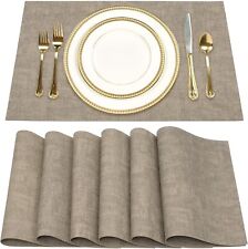 Leather place mats for sale  ROWLEY REGIS