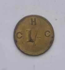 Brass one shilling for sale  NOTTINGHAM