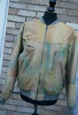 Mens leatherjacket multicolour for sale  LONDON