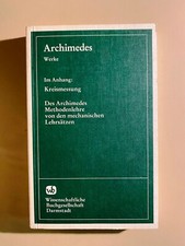 Archimedes werke anhang gebraucht kaufen  Bad Vilbel