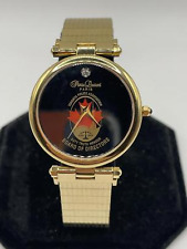 Novo na Caixa Pierre Laurent 32mm Tom Dourado Fabricado na Suíça Paris Relógio de Quartzo  comprar usado  Enviando para Brazil
