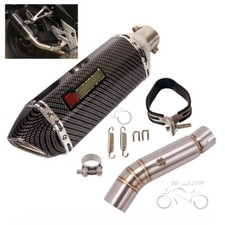 Chinelo para Honda CBR500R CB500X CB500F 2013-15 pontas de silenciador de tubo médio de escape 370mm, usado comprar usado  Enviando para Brazil