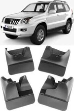 Abas de lama protetoras contra respingos genuínas para 2003-2009 Toyota Land Cruiser Prado FJ120 comprar usado  Enviando para Brazil
