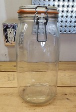 Le Parfait Super Jar - Frasco de vidro francês 3L com tampa de pressão de corpo redondo, usado comprar usado  Enviando para Brazil