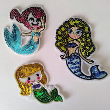 Embroidered sequin mermaid for sale  LANCING