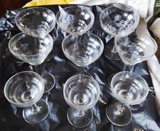 Anciens verres champagne d'occasion  Veyrier-du-Lac