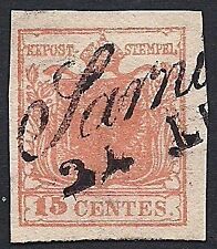 Lombardo veneto 1851 usato  Italia