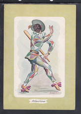 Cartolina maschere carnevale usato  Italia