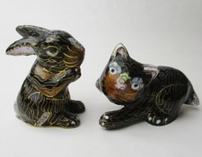 Chinese cloisonne figures for sale  Monroe
