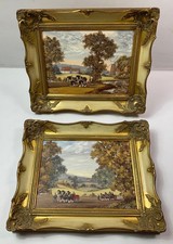 Framed pair original for sale  UK