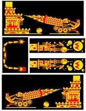 Set decalcomanie armadio usato Set decalcomanie armadio usato  Spedire a Italy
