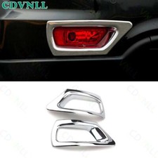 Farol de neblina traseiro prata cromado decoração quadro acabamento 2 peças para Dodge Journey 2011-2020 comprar usado  Enviando para Brazil