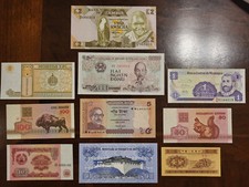 Banconote straniere tutto usato  Brescia