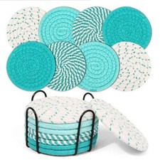 Cotton coasters boho for sale  UK