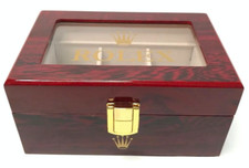 Rolex luxury wooden for sale  LONDON