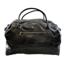 Bolsa de viagem Mark & Graham couro pebbled alça superior preta  comprar usado  Enviando para Brazil