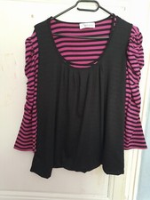 Shirt noir rose d'occasion  Bergues
